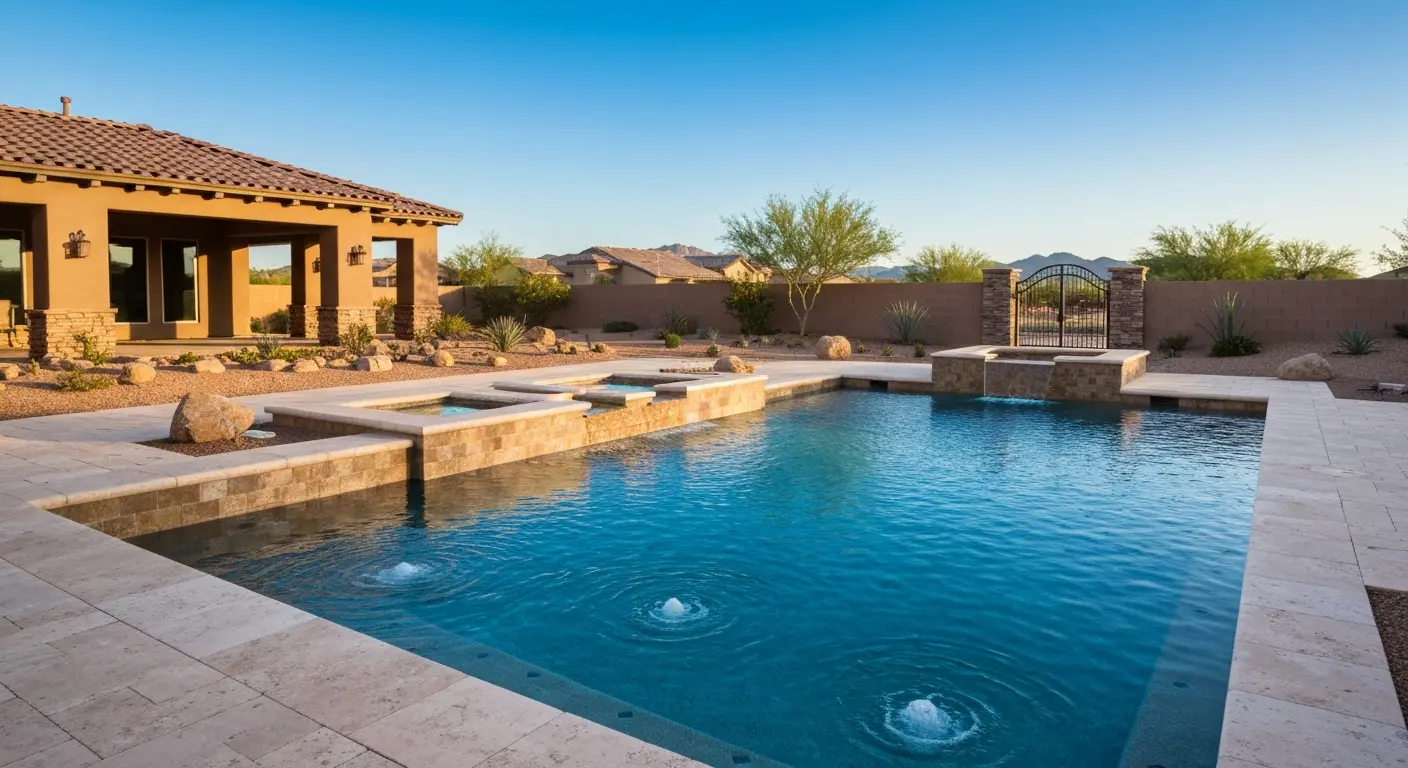 Swimming pool installation