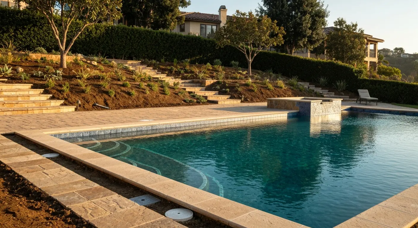 Swimming pool installation