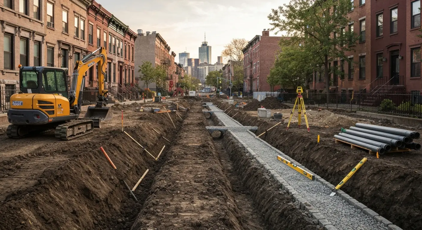 Design-build landscape construction
