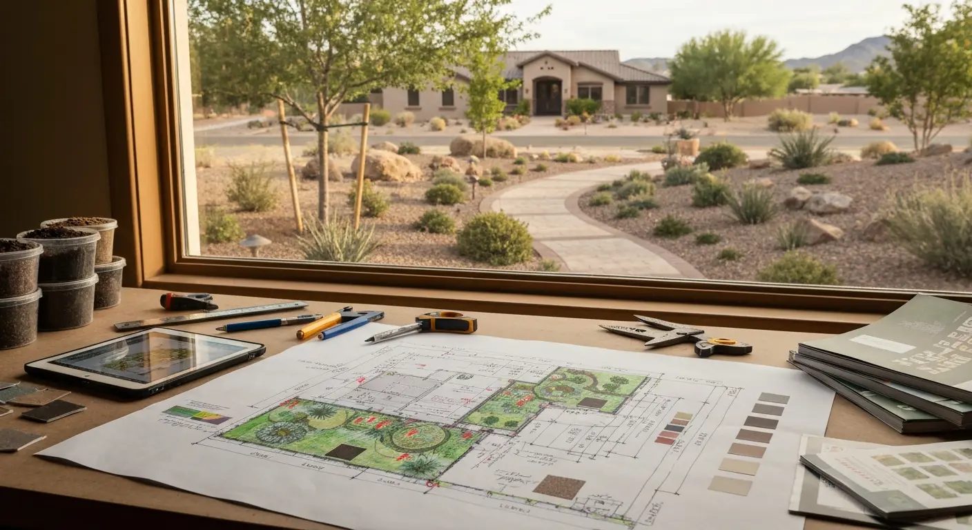 Landscape design master plan