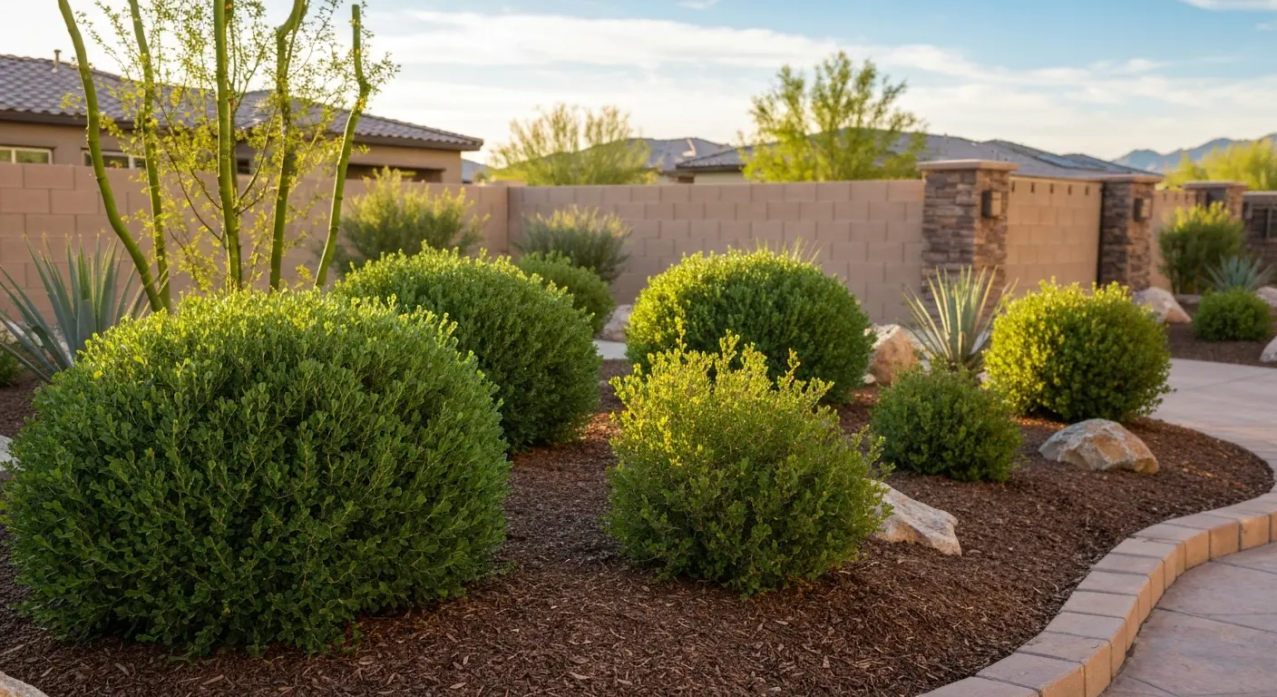 Luxury planting and softscape