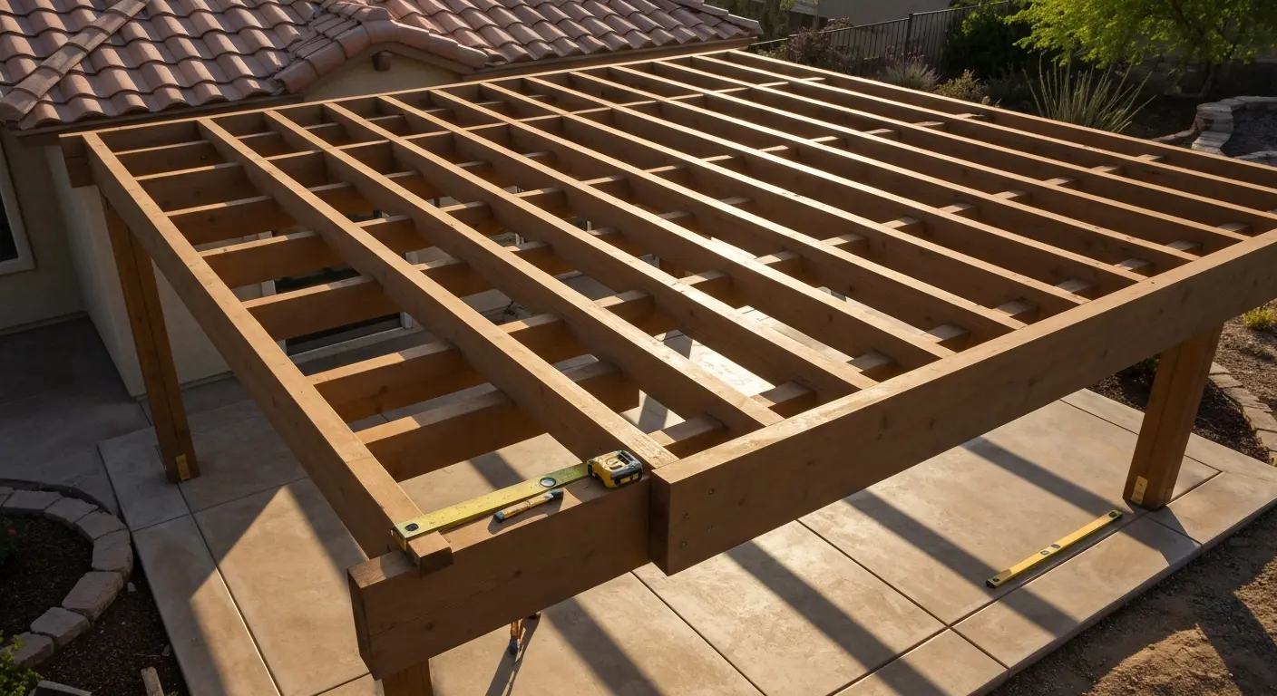 Pergola shade structure