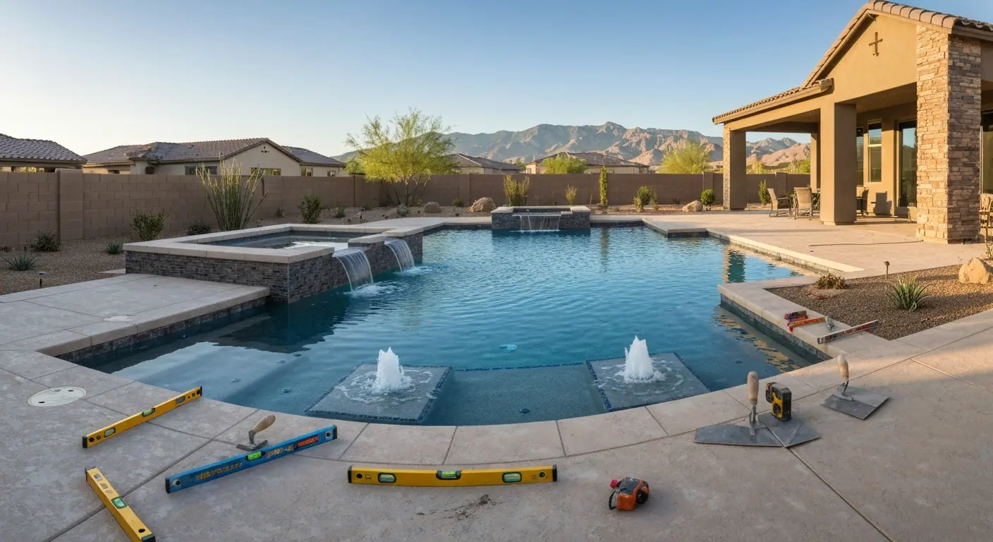 Pool design and construction