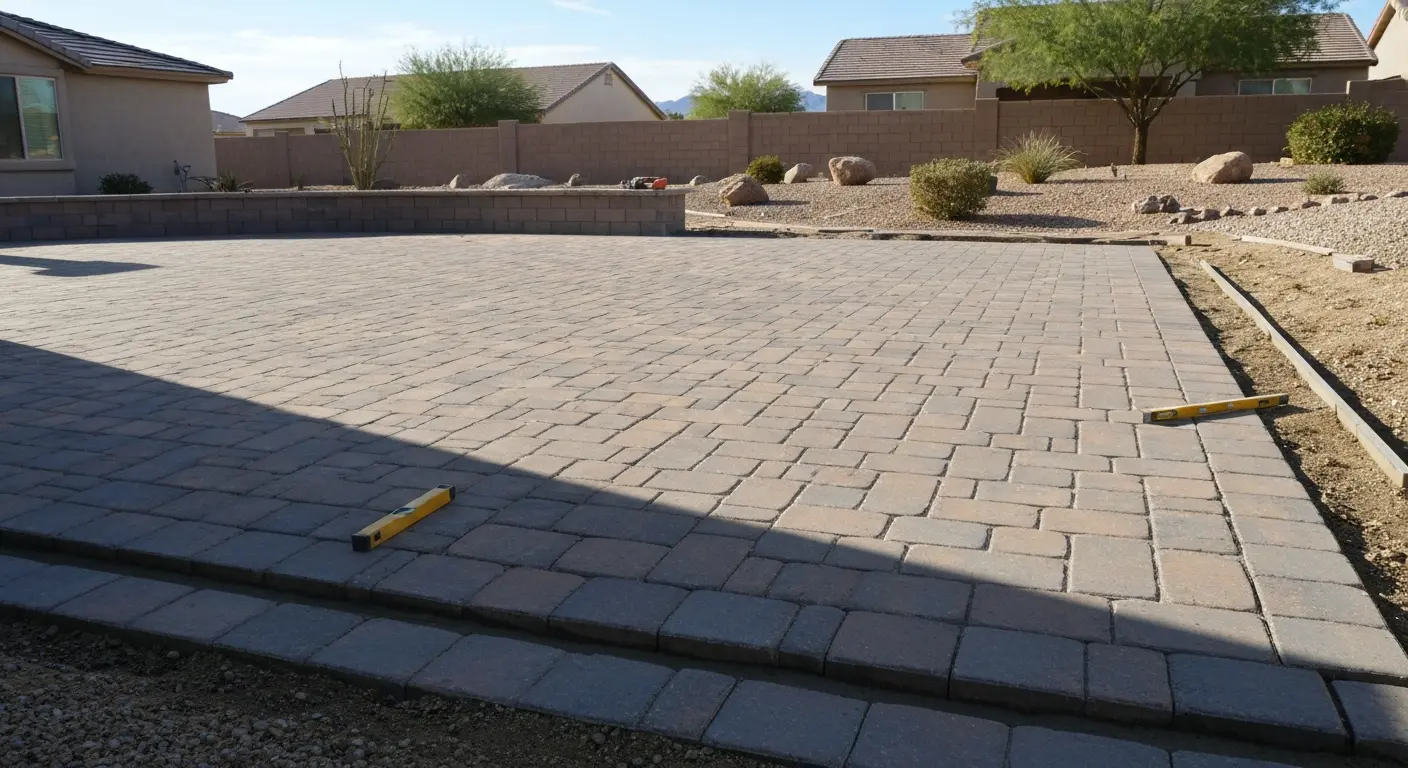 Commercial hardscape project