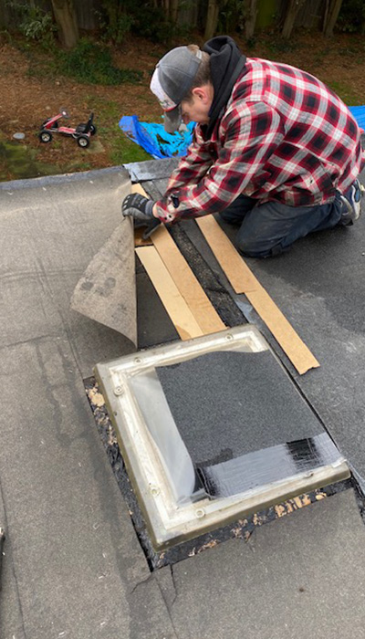 Flat Roof work - Shellis Roofing