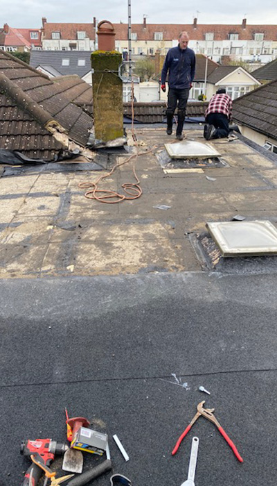 Flat Roof work - Shellis Roofing