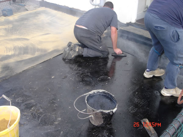 Asphalting work - Shellis Roofing