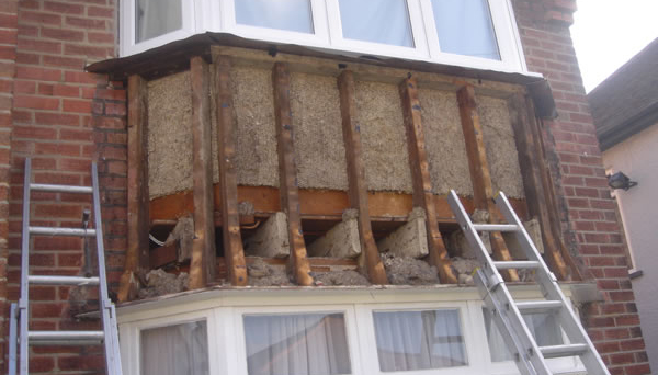 Bay Windows work - Shellis Roofing
