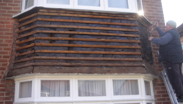 Bay Windows work - Shellis Roofing