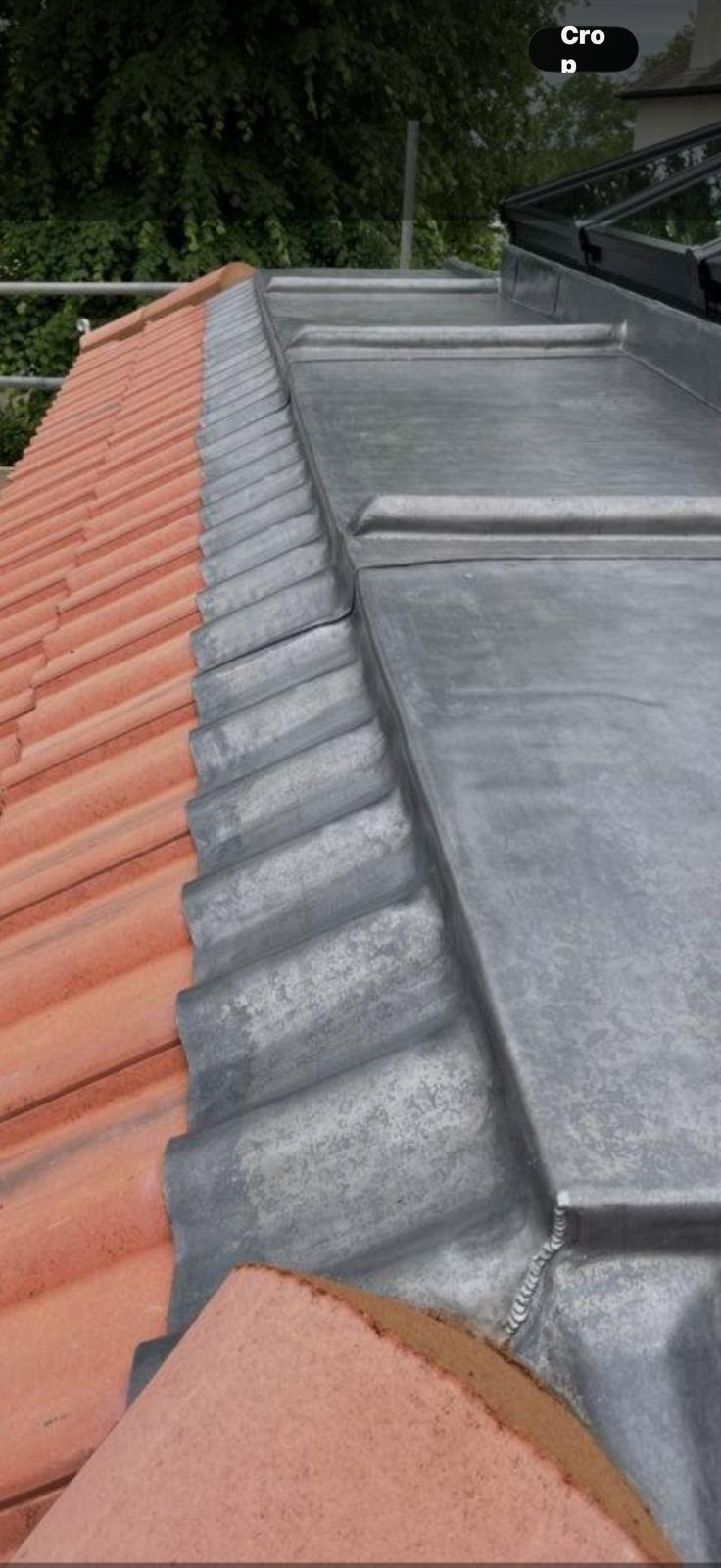 Recent lead work project - Shellis Roofing