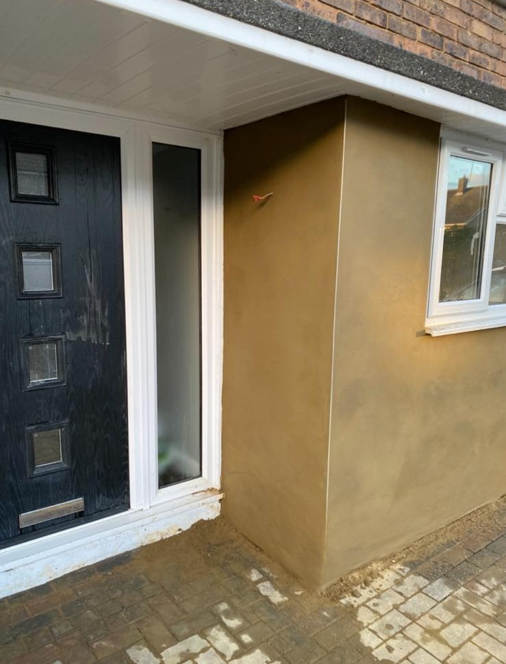 Recent plastering project 18