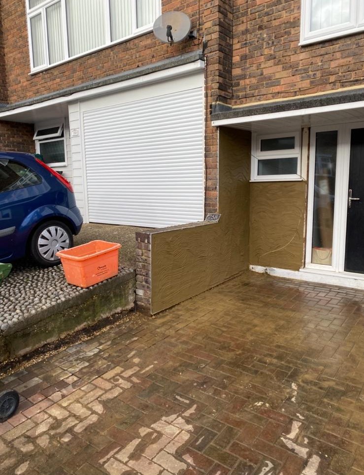 Recent plastering project 13