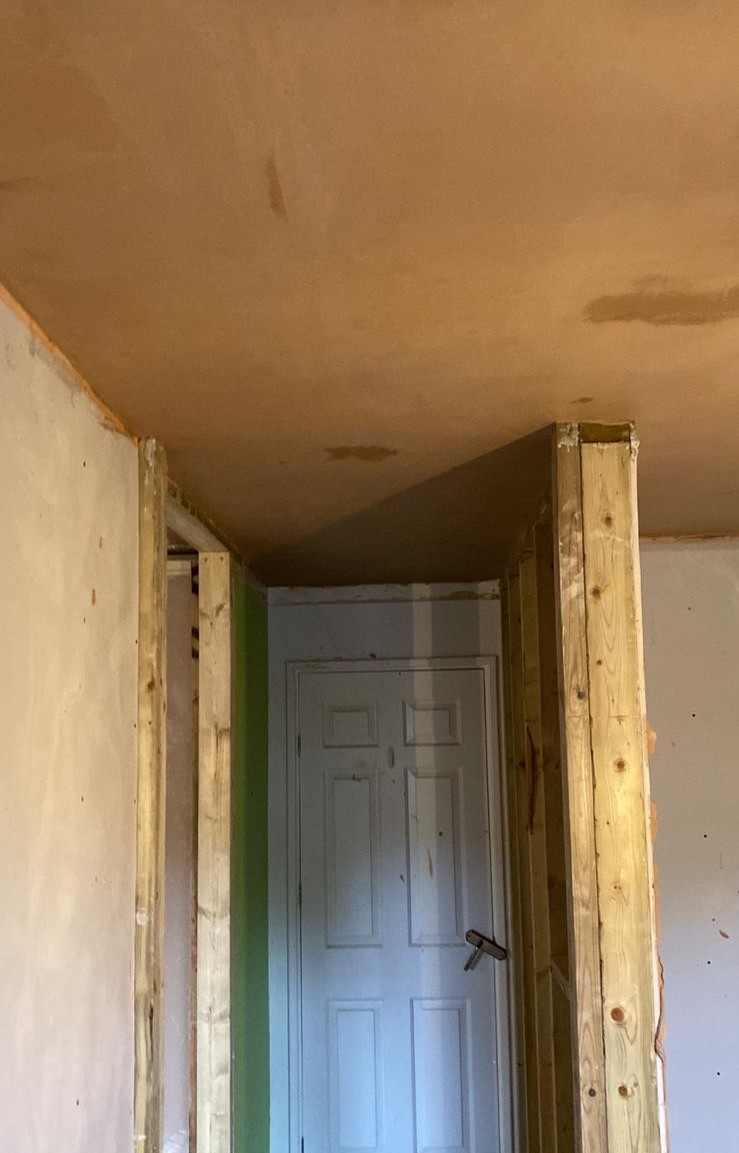 Recent plastering project 6