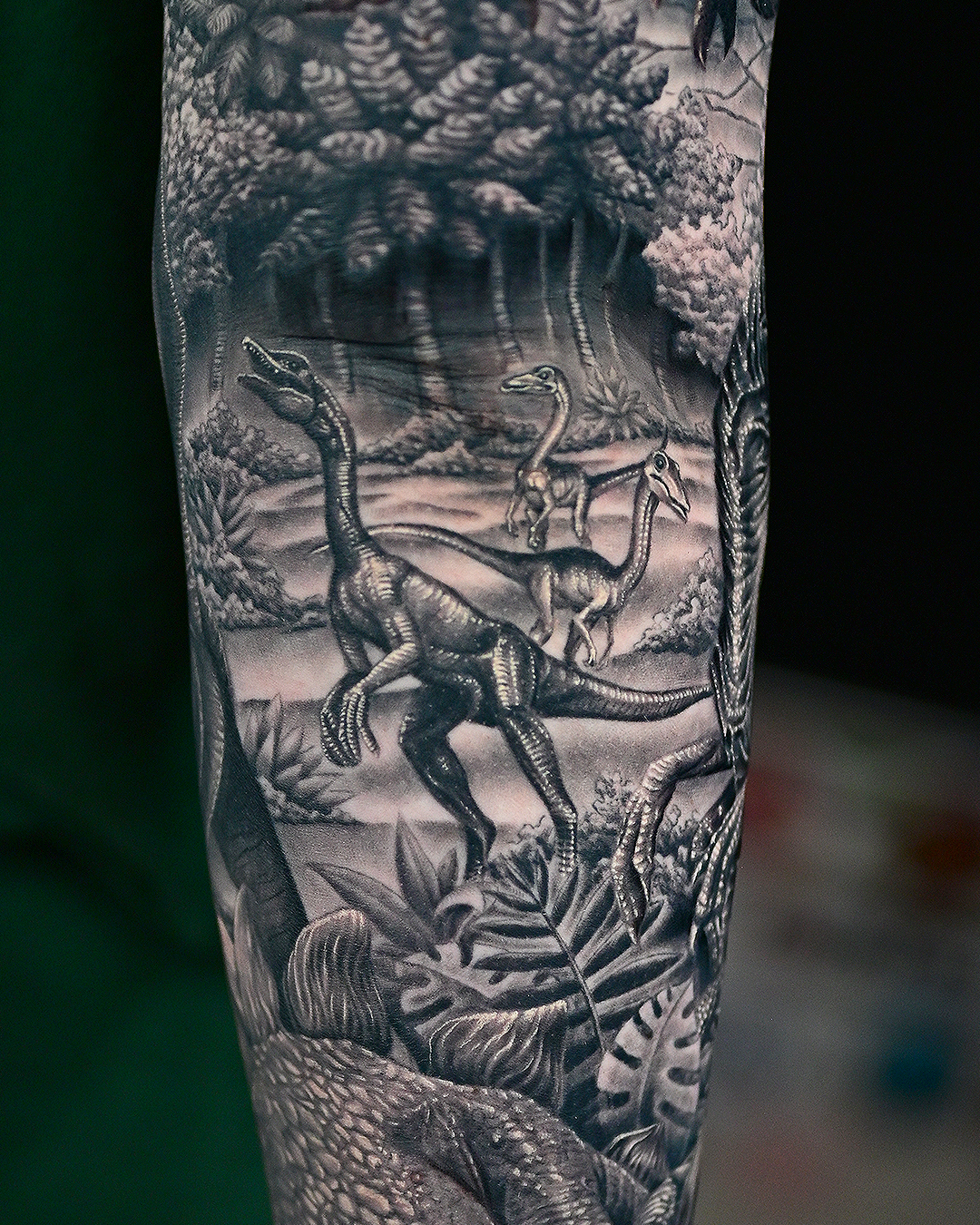 Dinosaur Sleeve