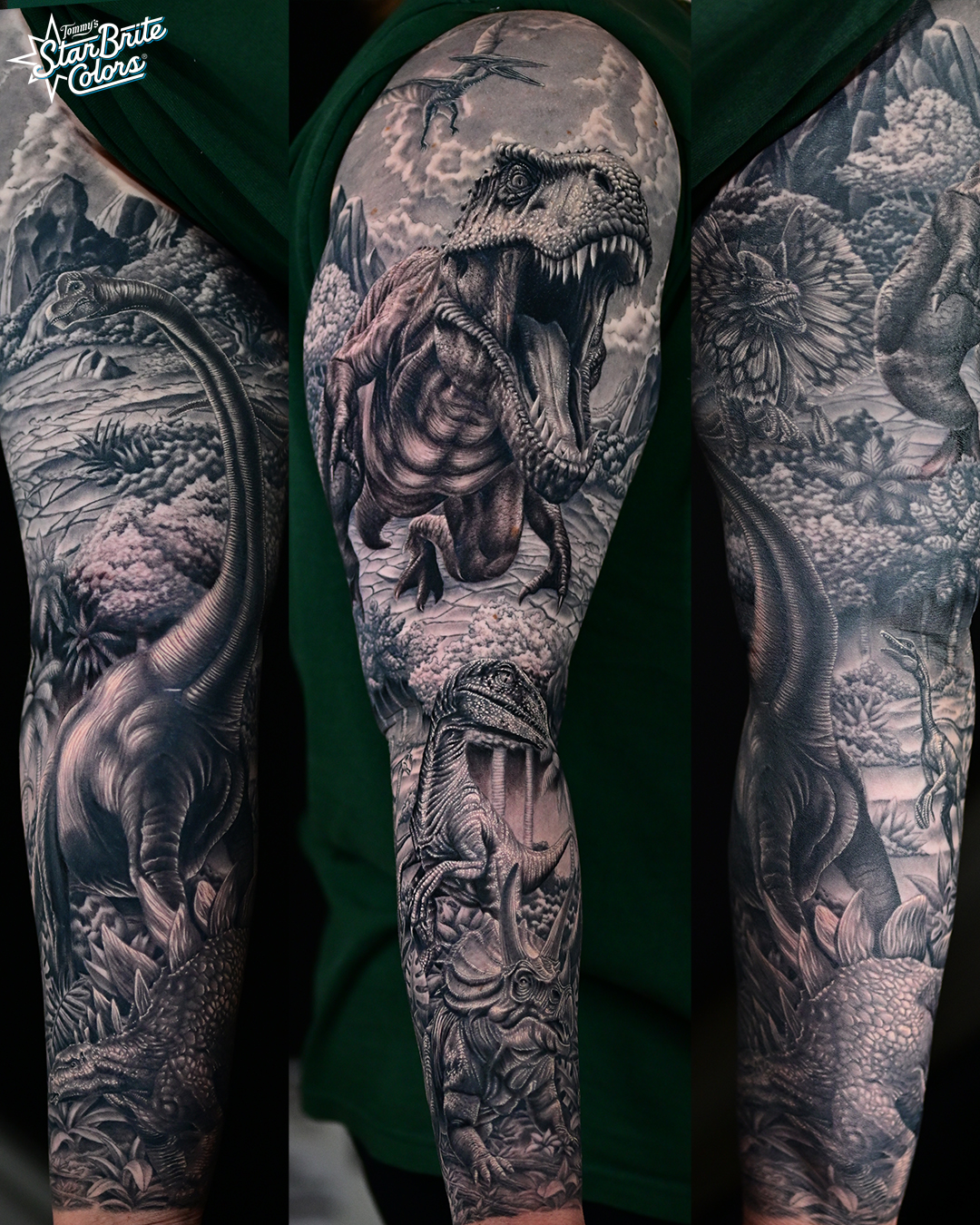 Dinosaur Sleeve