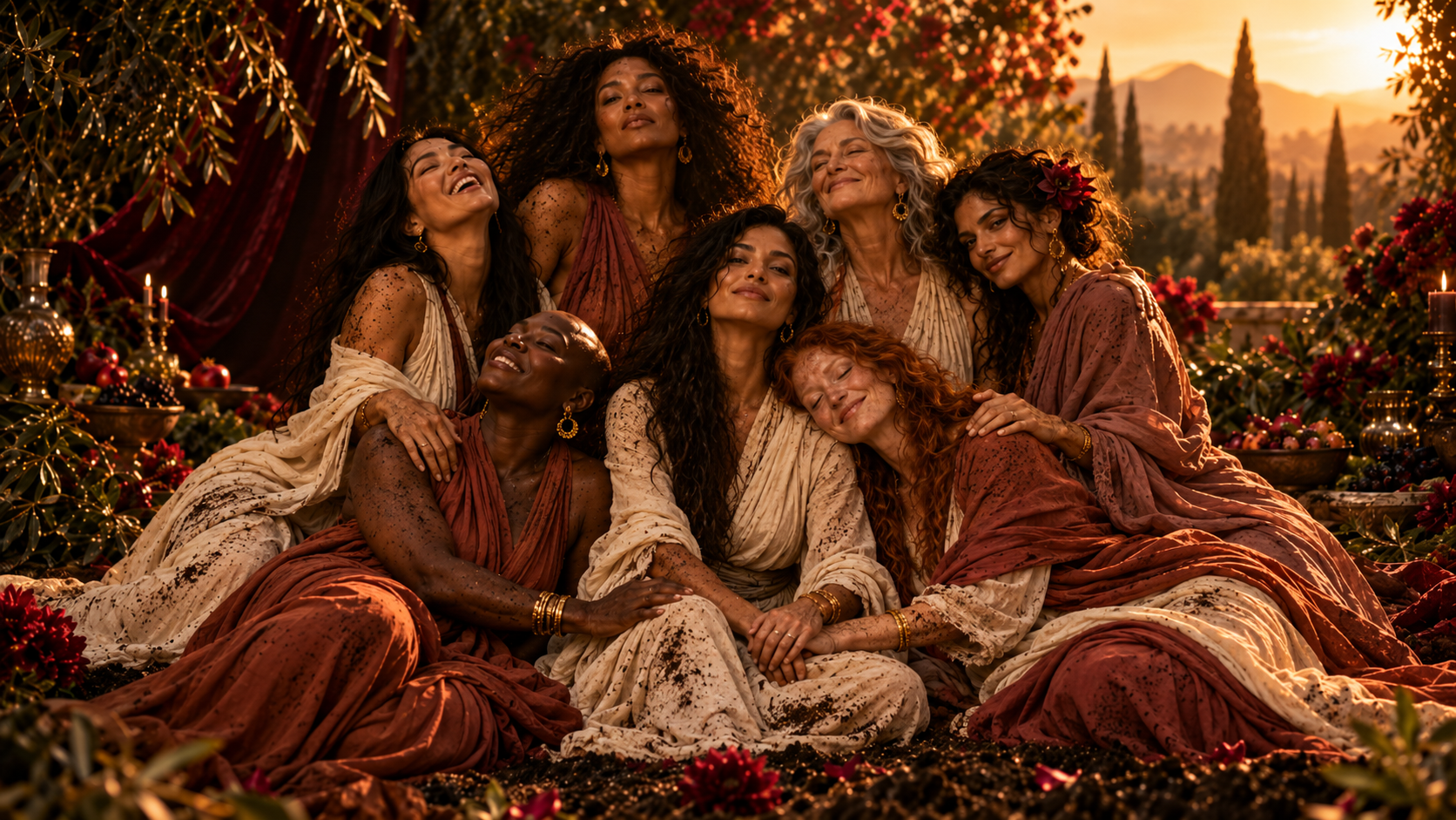 Women together after UNEARTH