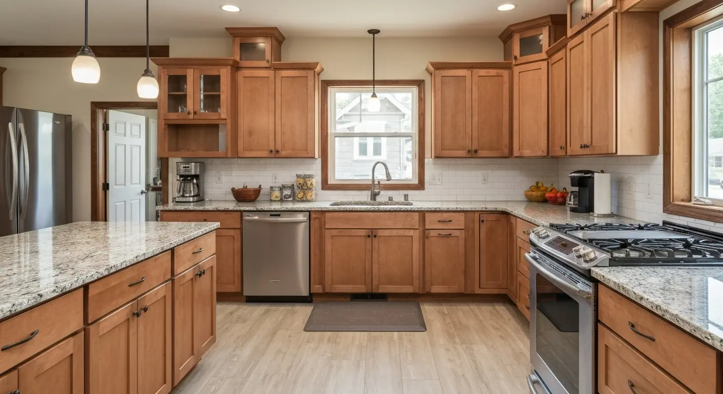 Modern kitchen renovation in Lake Orion