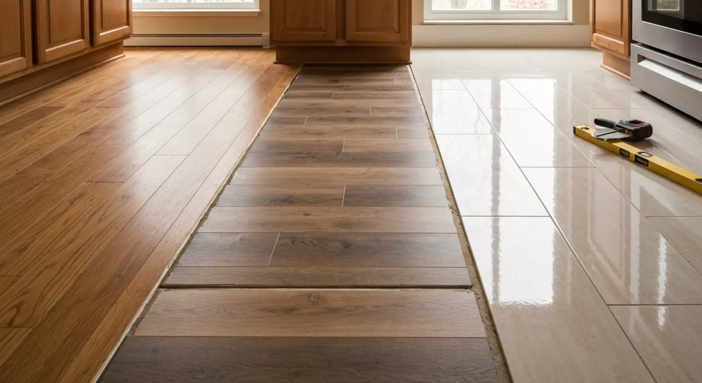 Kitchen flooring options hardwood vinyl tile