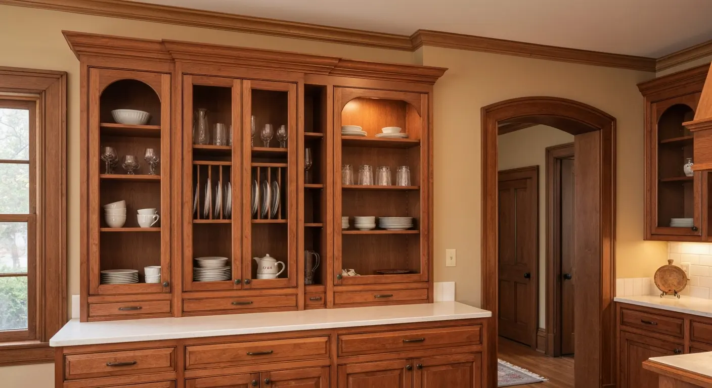 Custom cabinets in Grosse Pointe kitchen