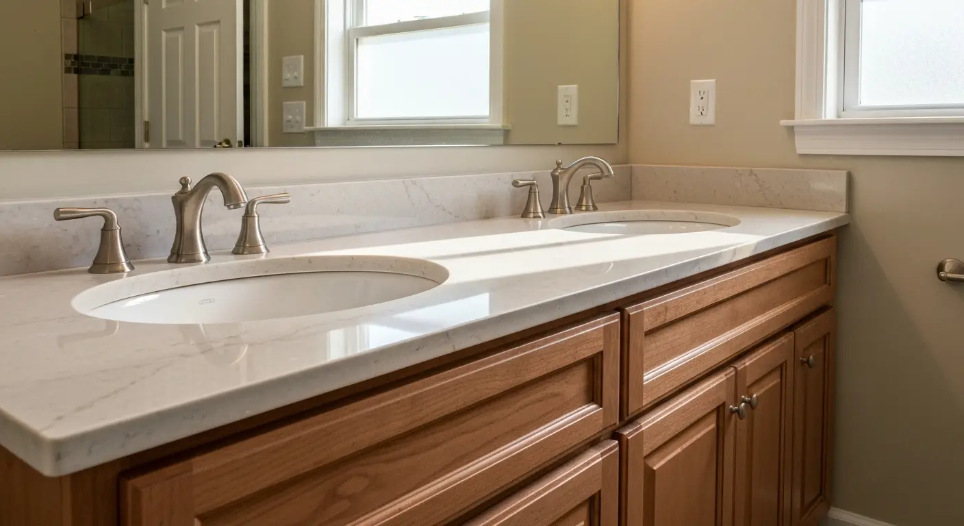 Custom bathroom vanity