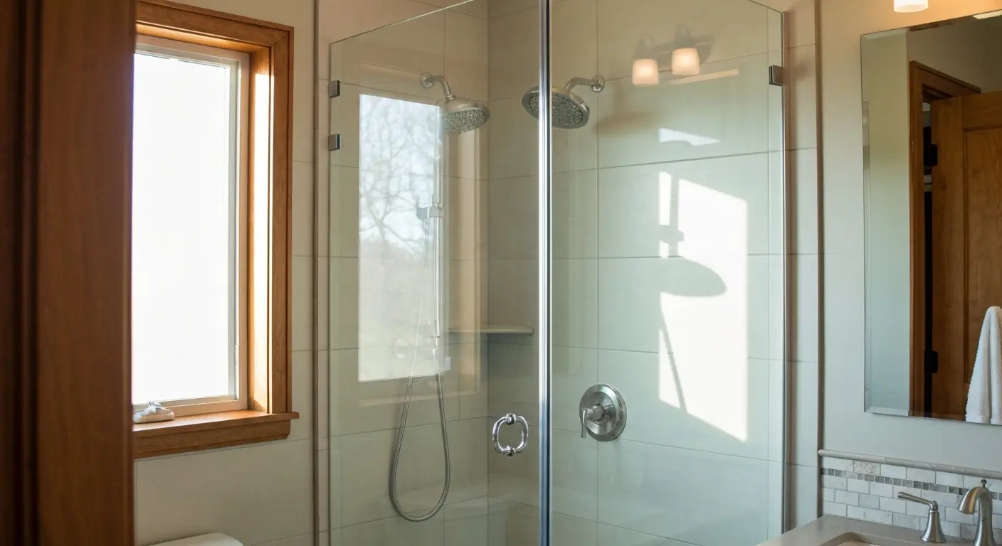 Shower and tub detail