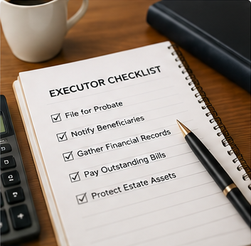 Executor checklist