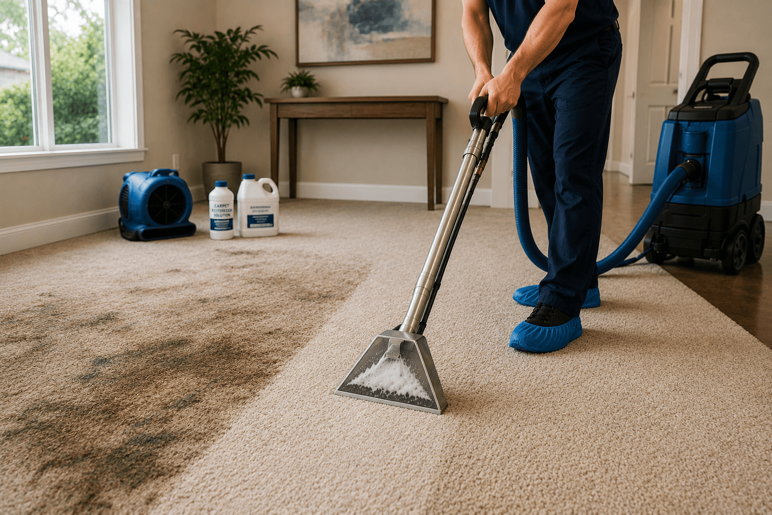 Carpet restoration service in Bakersfield, CA