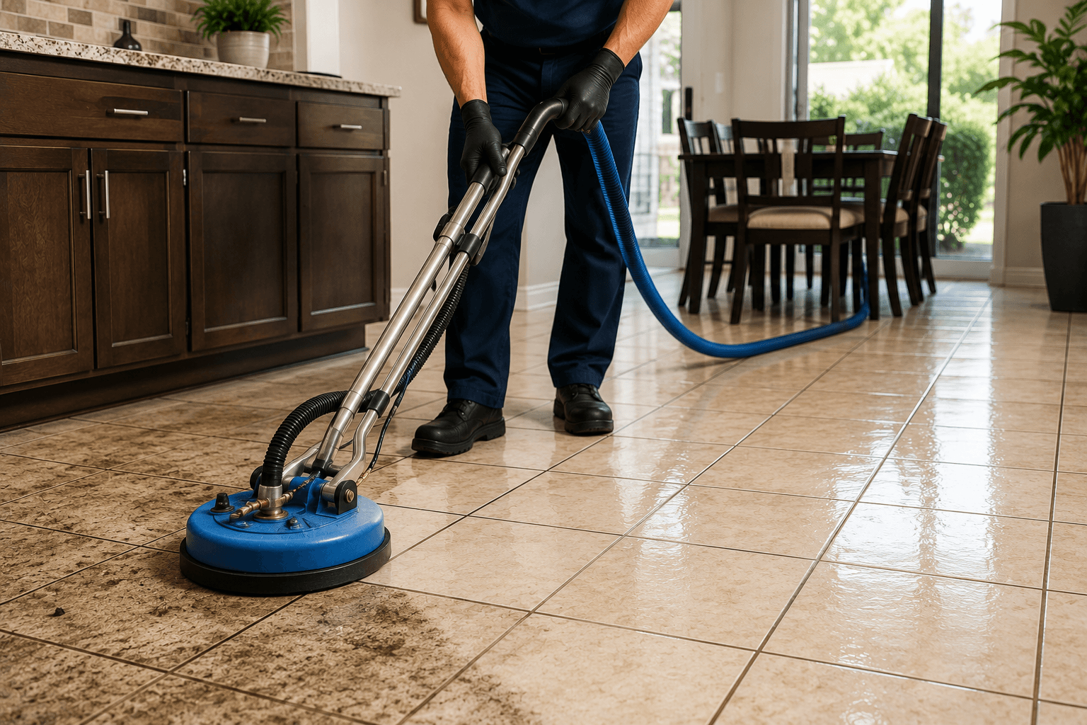 Professional tile and grout cleaning in Bakersfield, CA