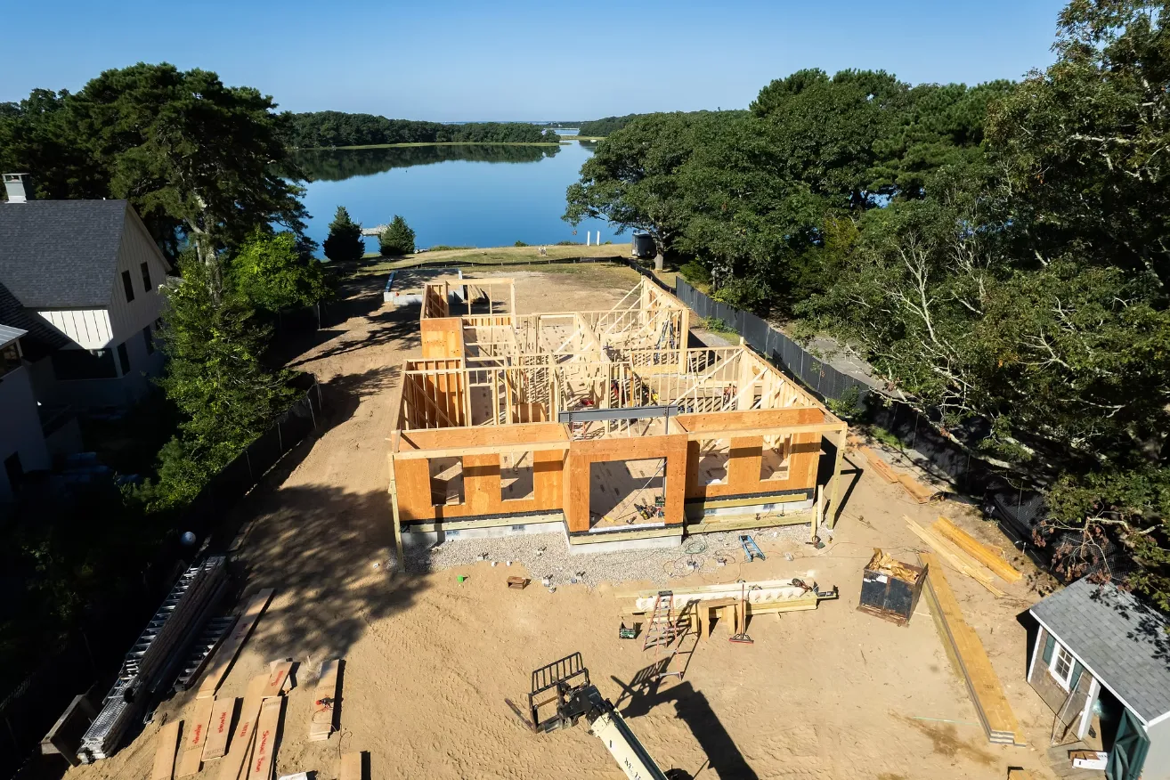 JGray Engineering — structural engineering for residential architects, Cape Cod waterfront custom home