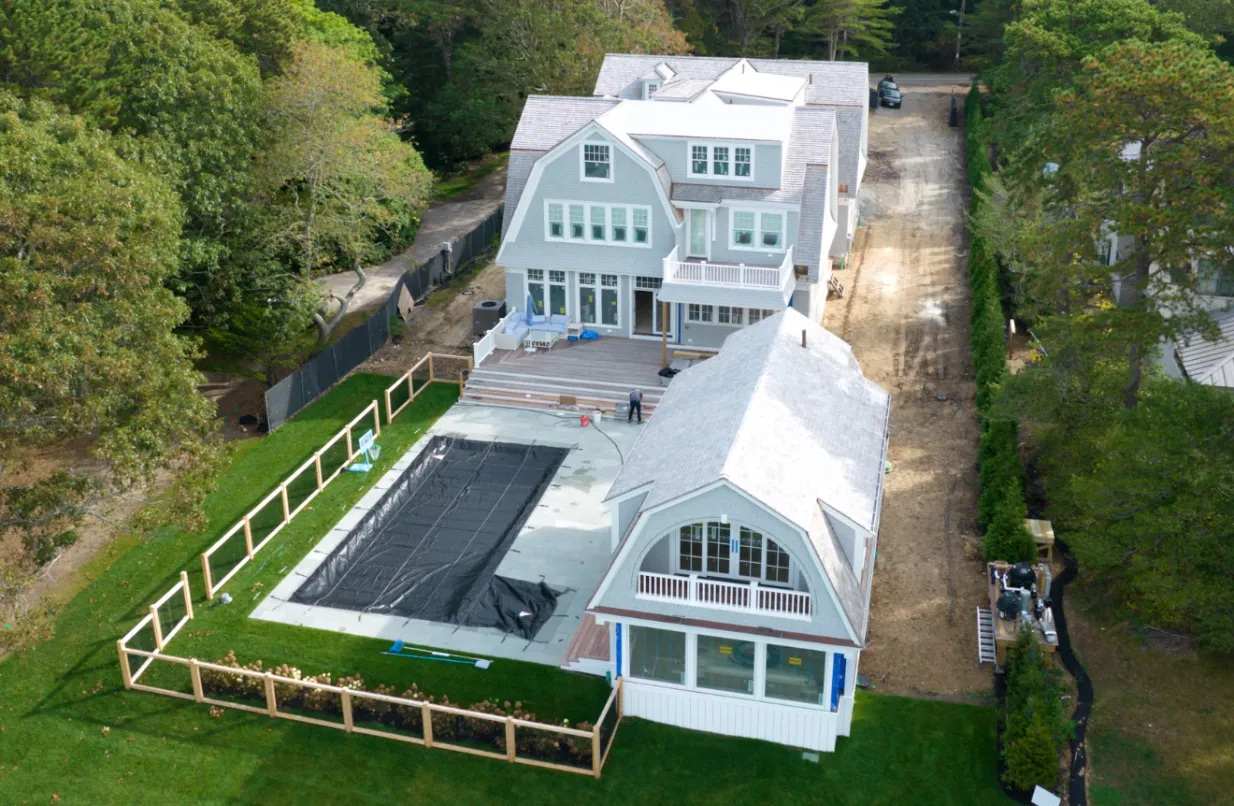 Coastal custom residence new construction, Cape Cod