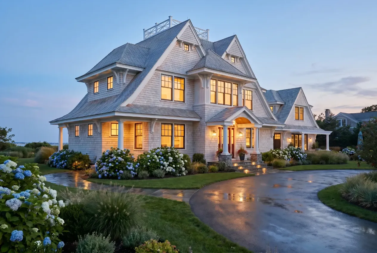 Custom home new construction, Aquidneck Island, Rhode Island