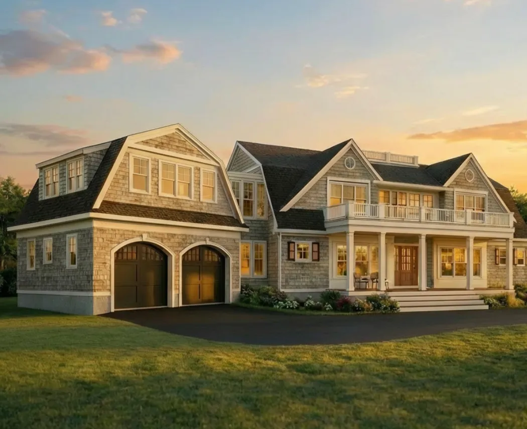 Custom residence new construction, Cape Cod