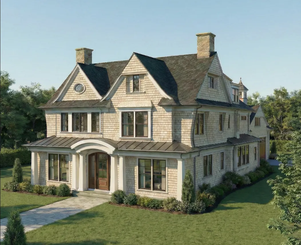Custom home new construction, Cape Cod