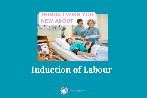 woman being induced with ctg monitor