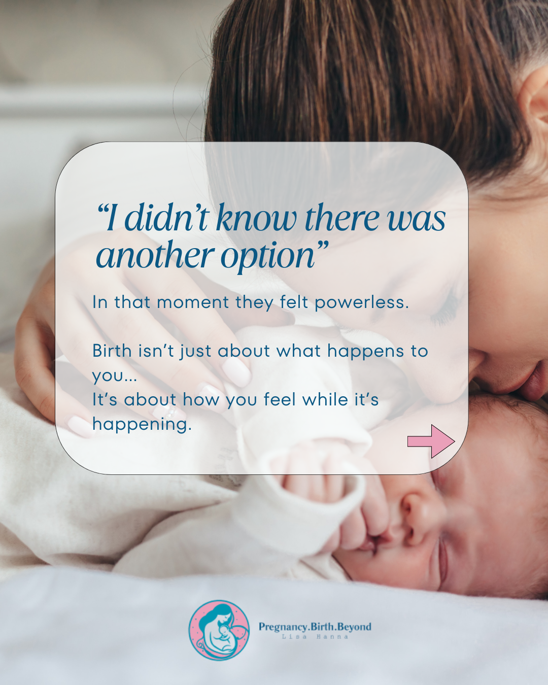 being prepared in pregnancy