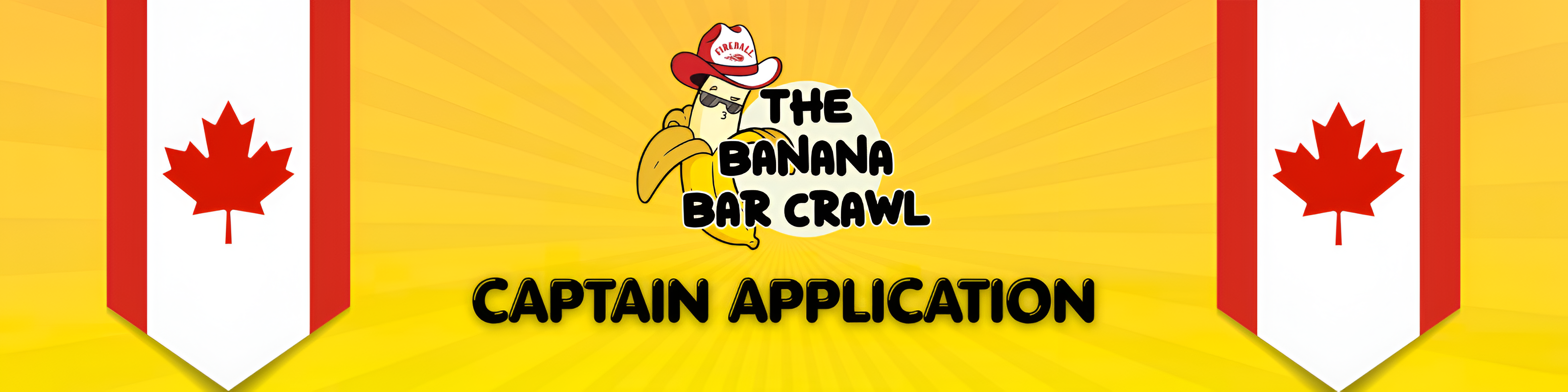 The Banana Bar Crawl — Captain Application (Canada)