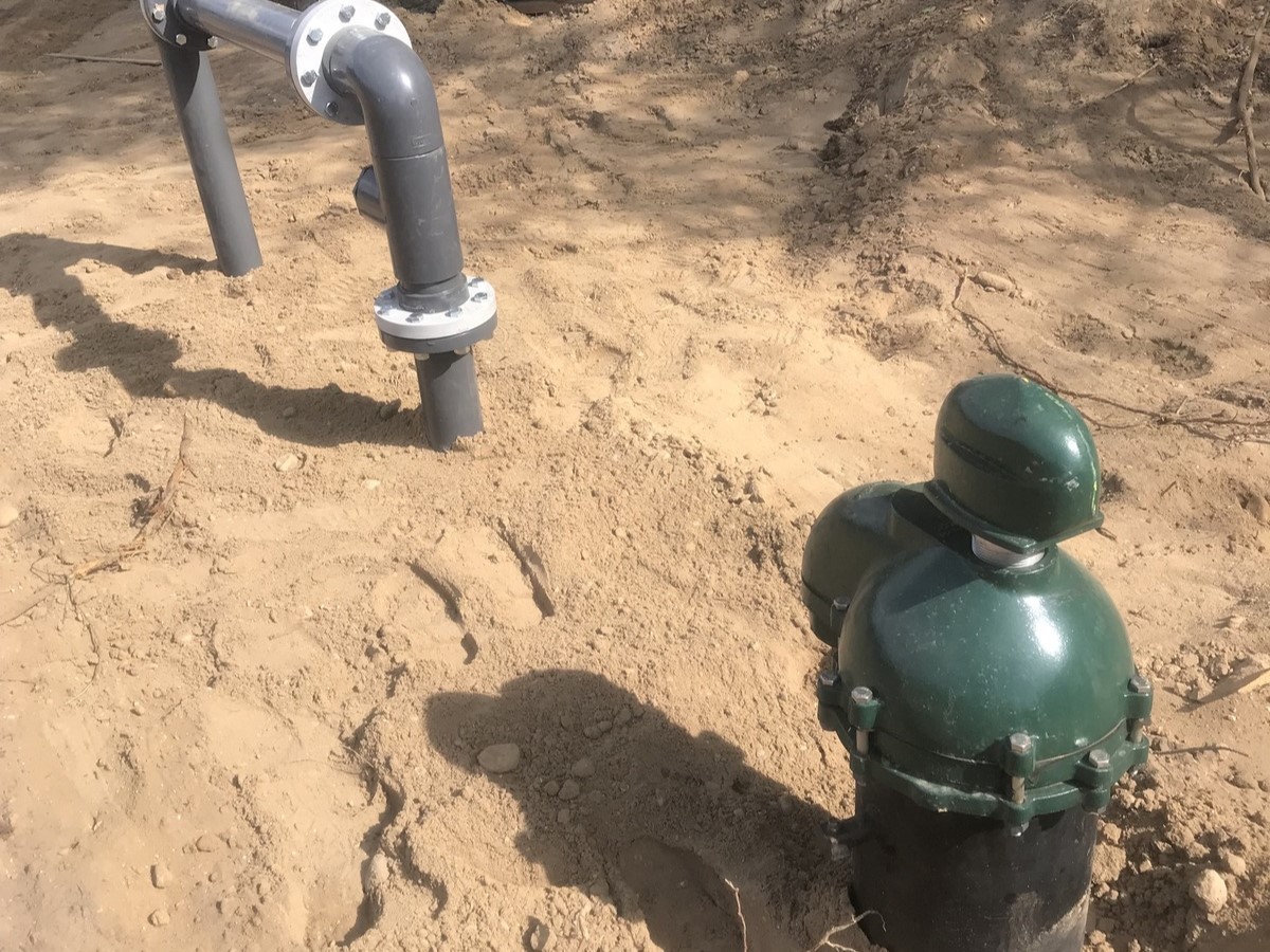 Submersible pump installation process in Gaylord, Michigan