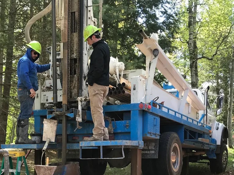 Well pump installation in Northern Michigan