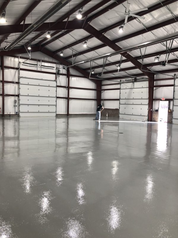 Performance Floor commercial coating installation detail