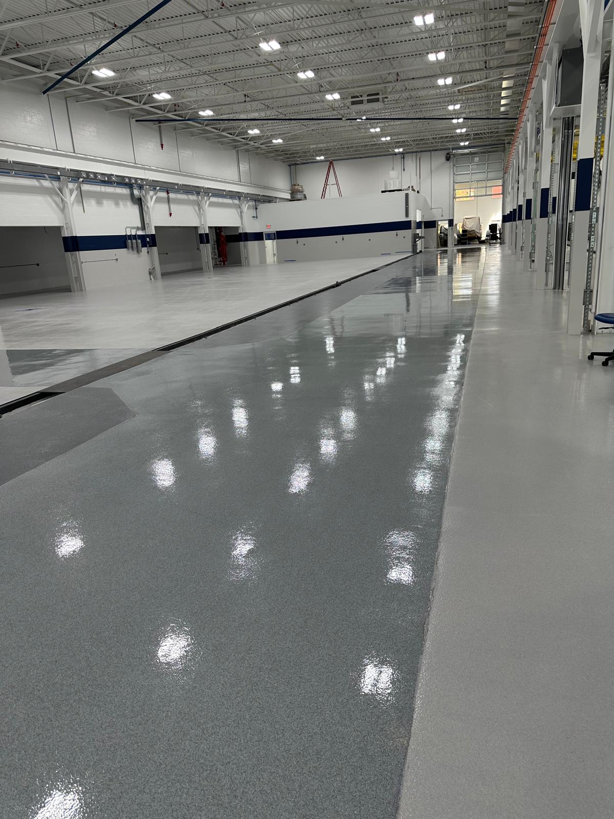 Performance Floor commercial coating installation