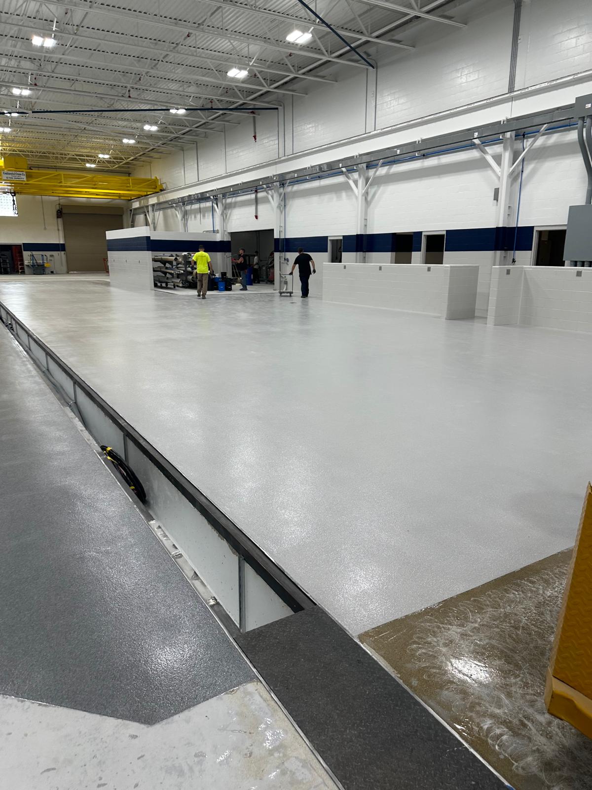 Performance Floor commercial coating installation