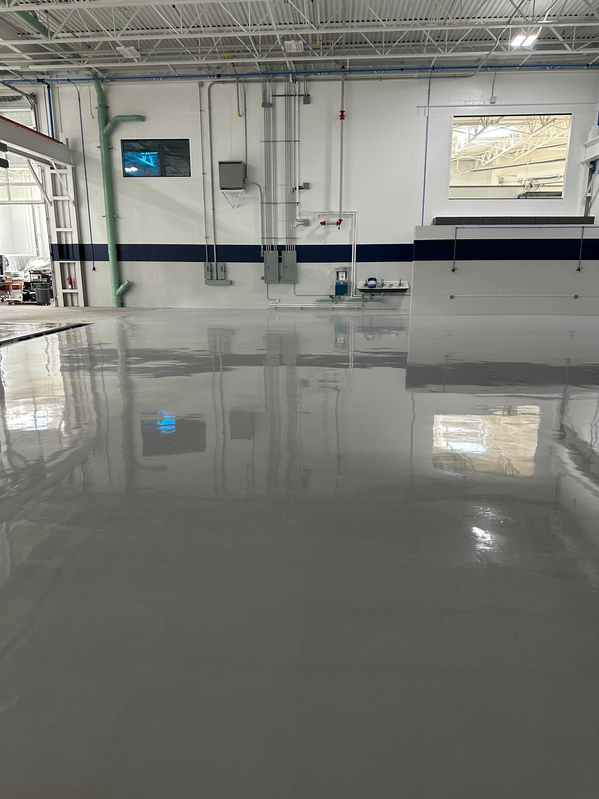 Performance Floor commercial coating installation