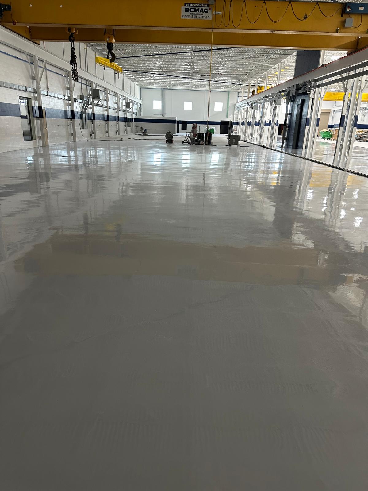Performance Floor commercial coating installation