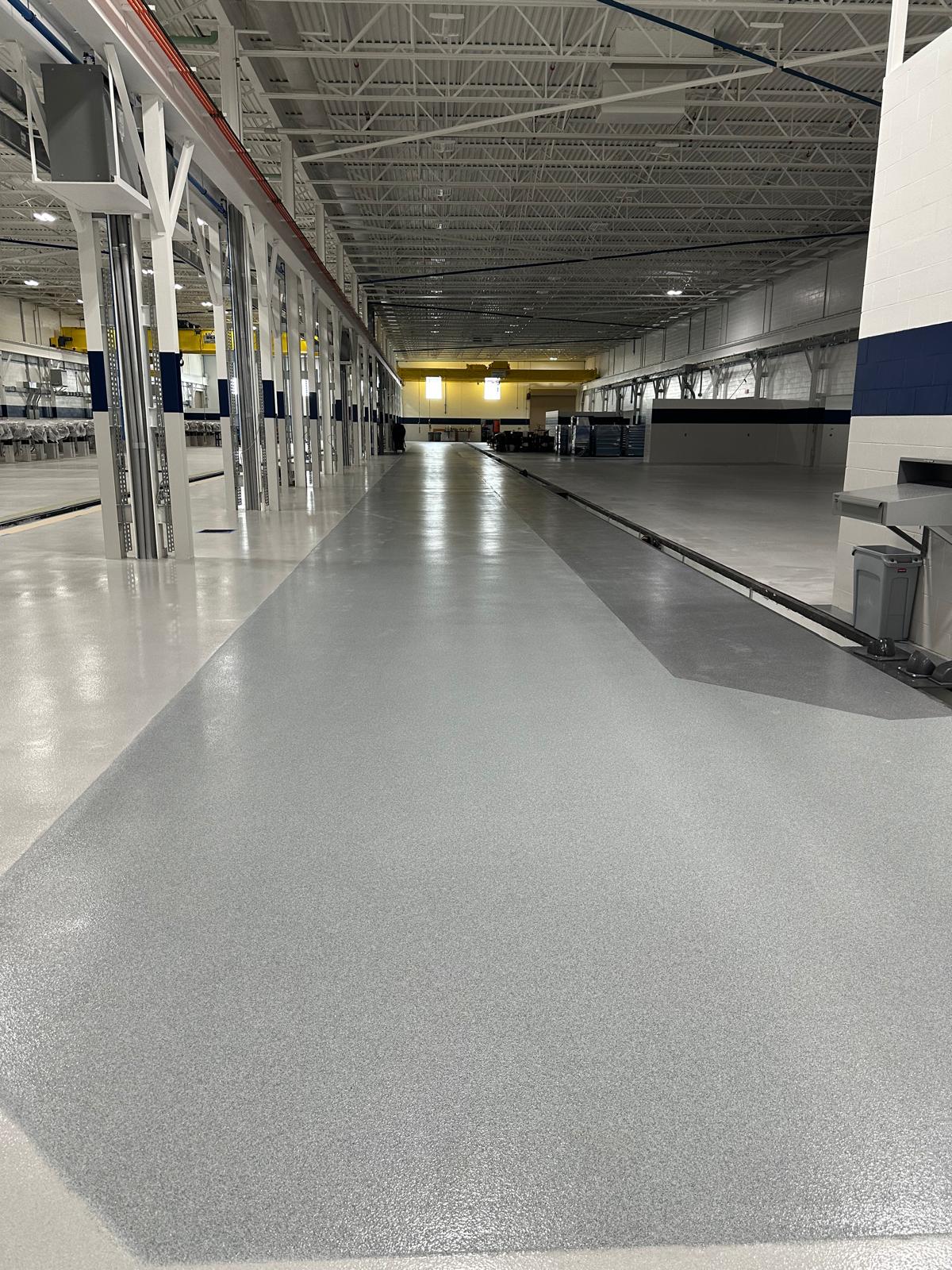 Performance Floor commercial coating installation