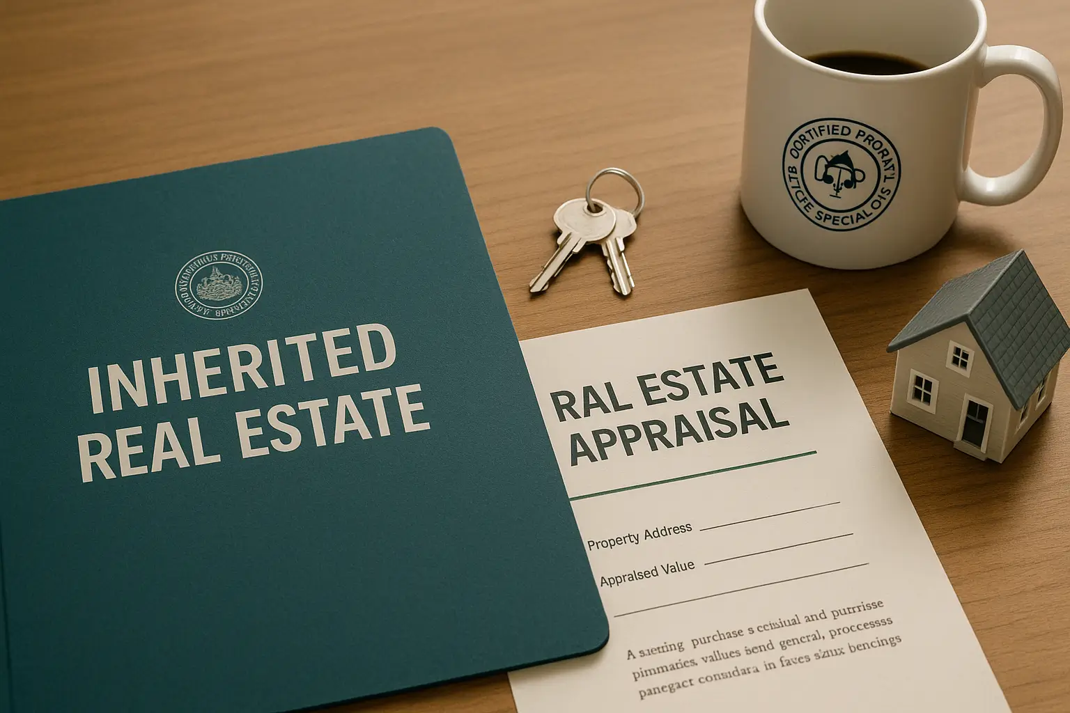 Inherited property documents and valuation reports representing Certified Probate Real Estate Specialists’ expert guidance in managing Pennsylvania probate real estate.
