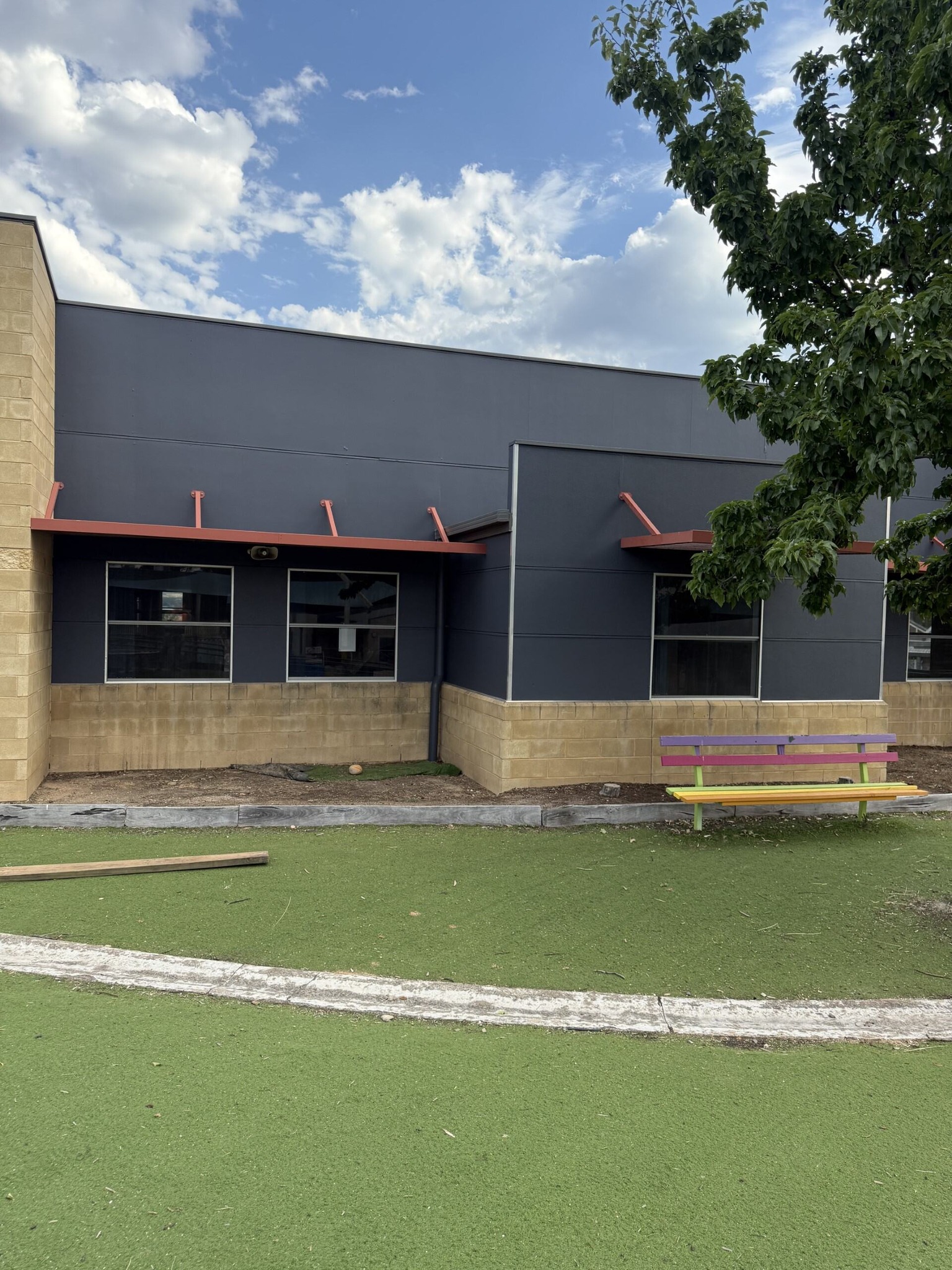 Commercial painting after