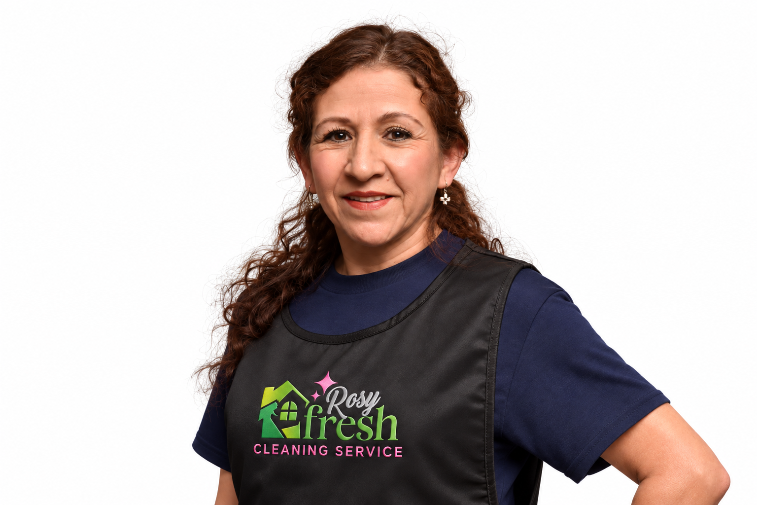 Rosy, founder of Rosy Fresh Cleaning Services