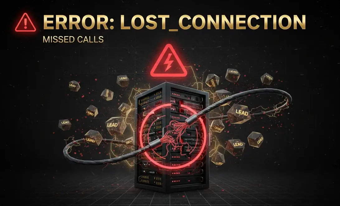 Missed call text back automation workflow dashboard