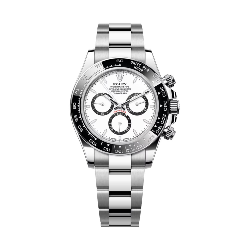 Rolex Daytona 40mm 126500LN-0001 white index dial, unworn 2026
