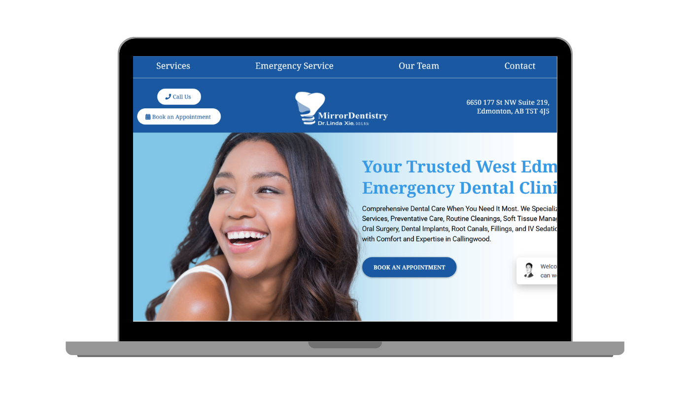 Dentist Website Design